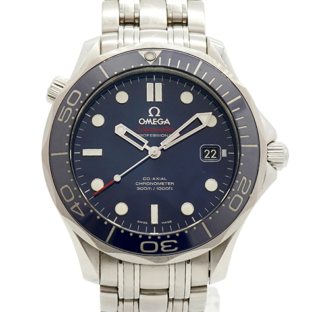 Omega Seamaster 300 Co-Axial 212.30.41.20.03.001 Blue Dial Men's Watch